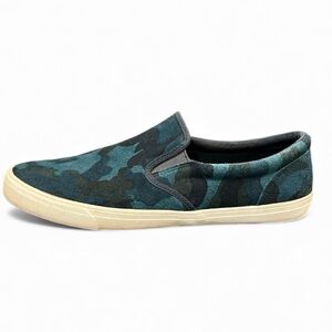 Banana Republic Men's Navy Camouflage Slip-Ons Size 10.5